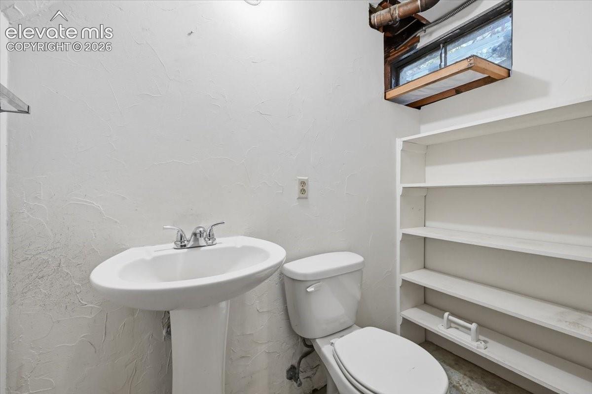 Basement bathroom