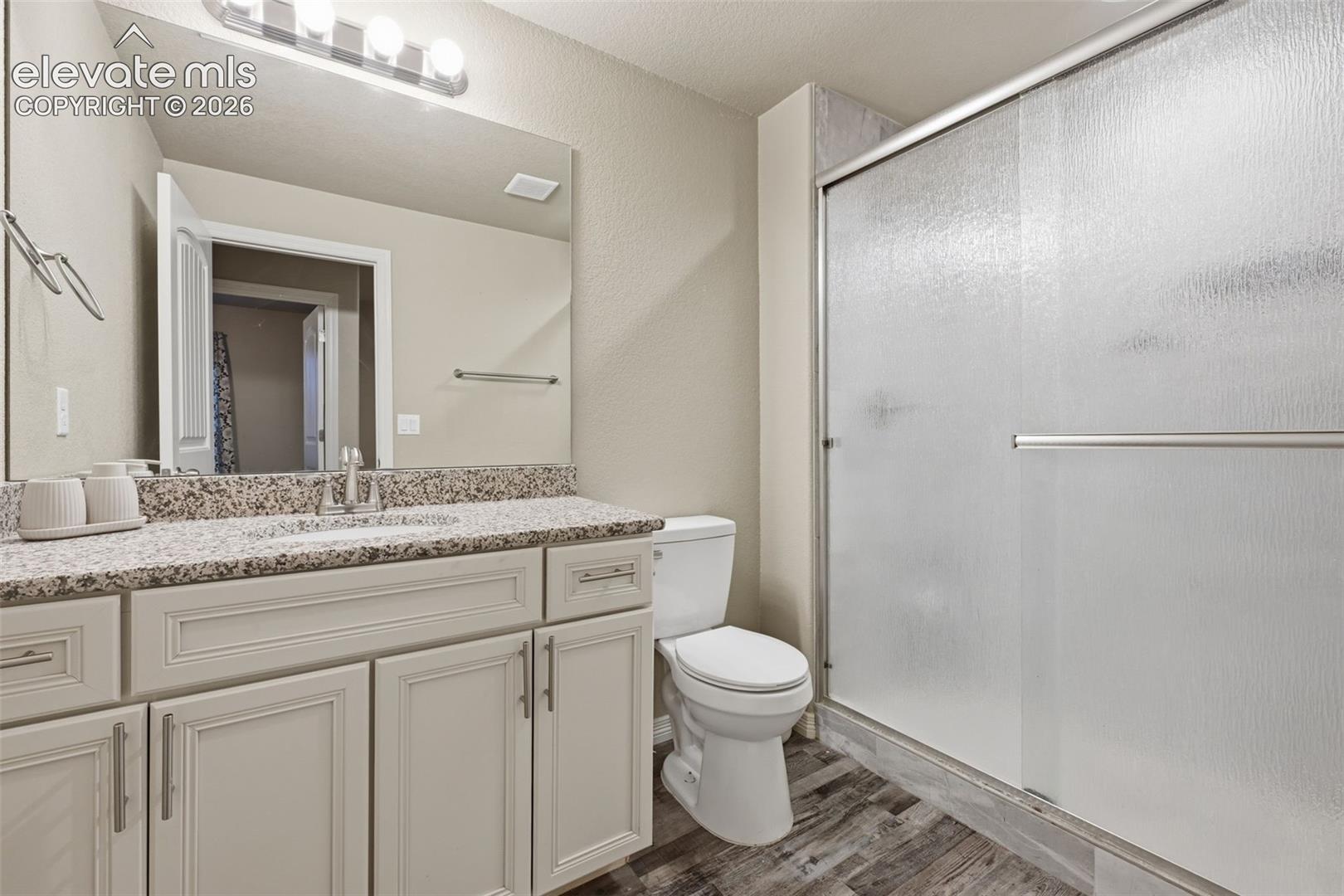 Basement Bath Conveniently Located Near the Guest Bedroom & Recreation Space