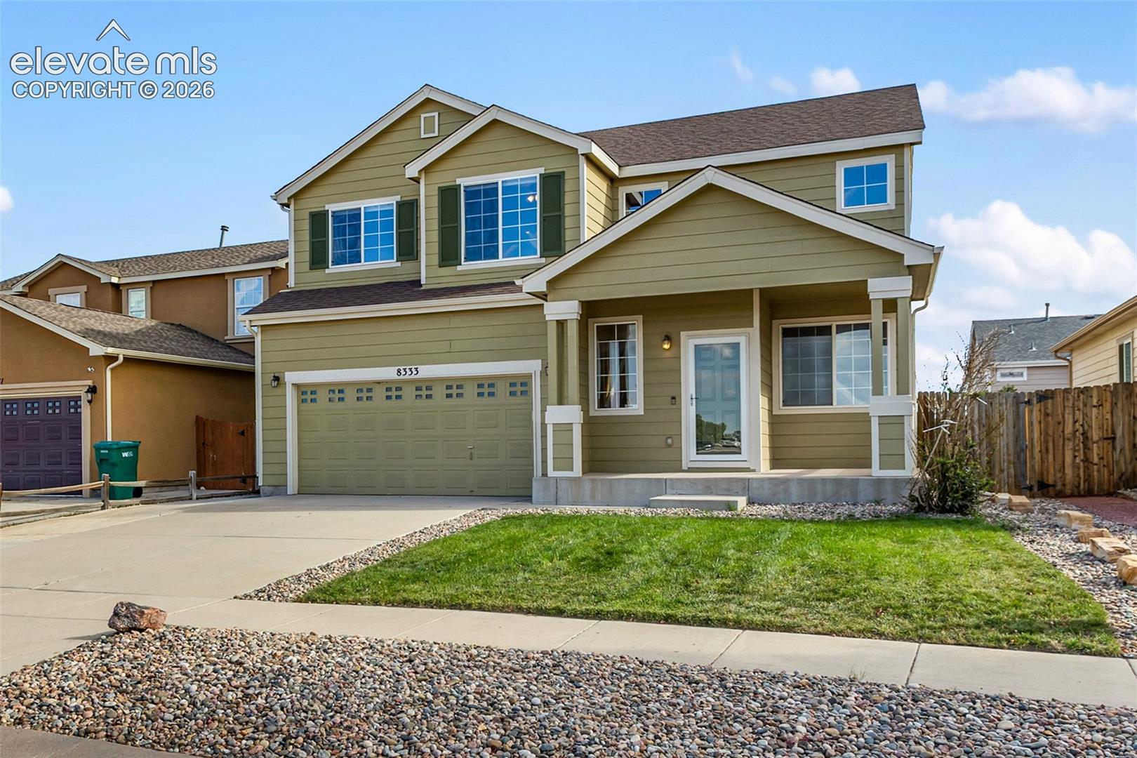 Beautiful 2 story home with great curb appeal and landscaped yard.