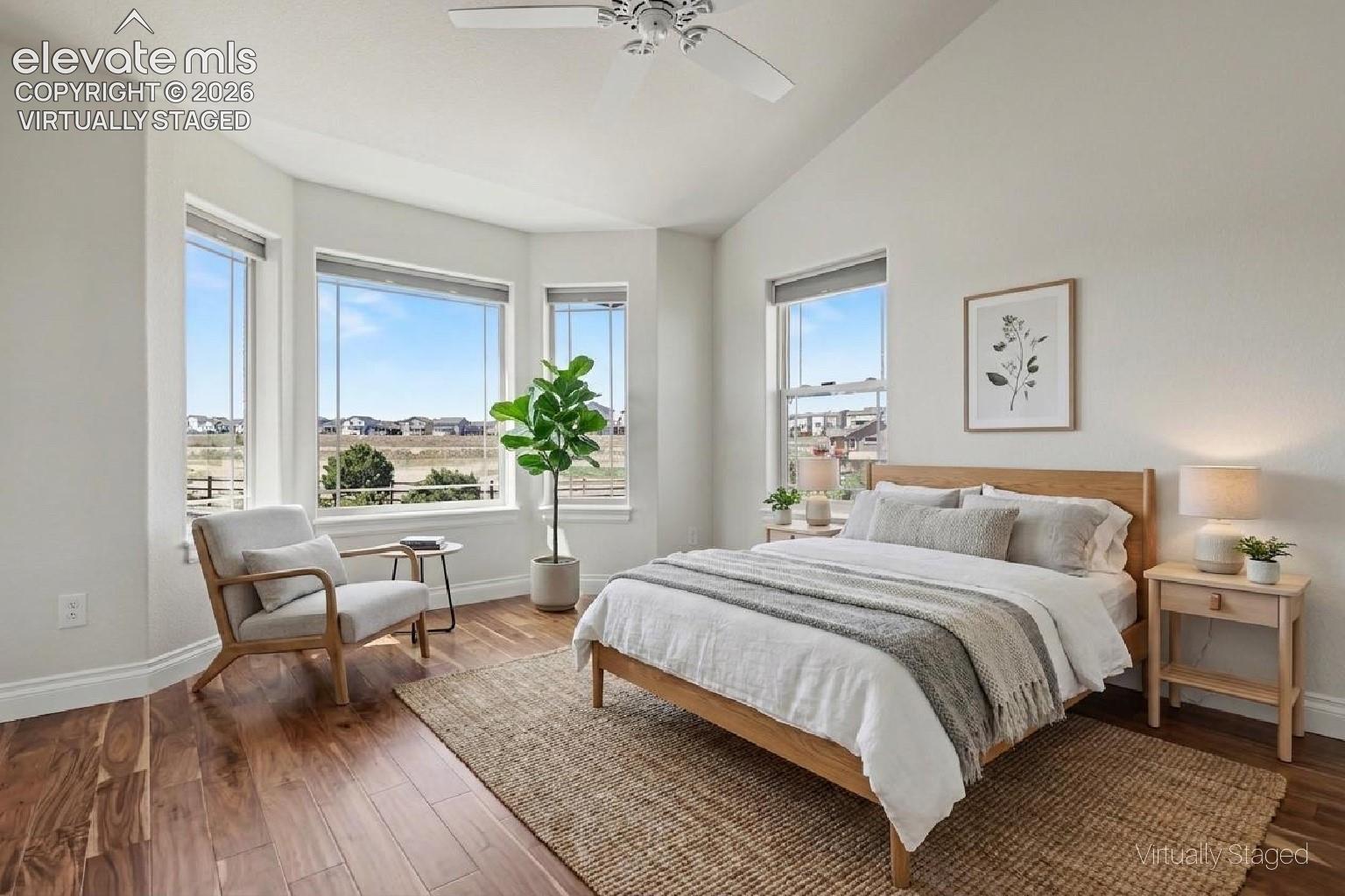 Virtually Staged - Main Level Bedroom