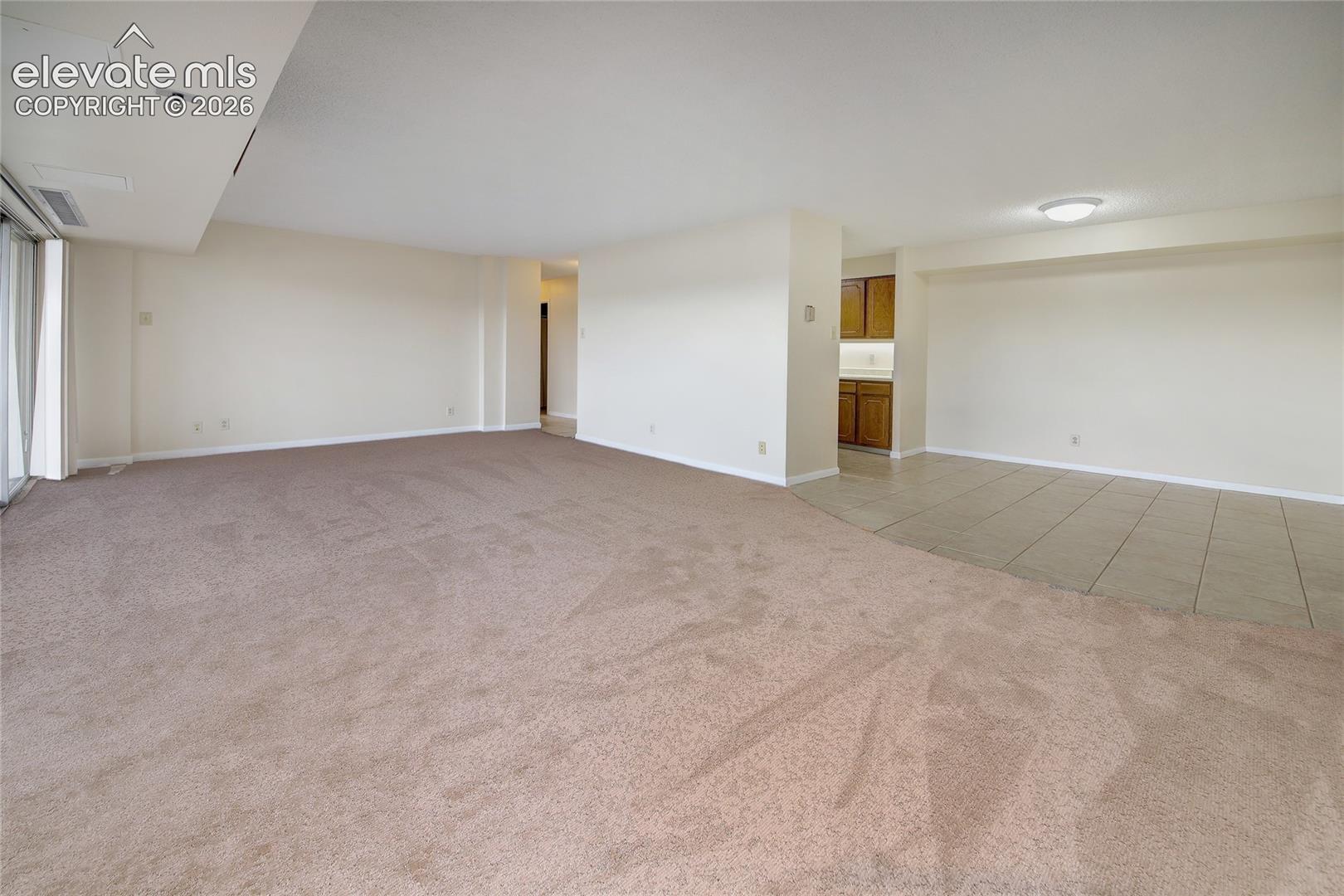 Living and Dining rooms
