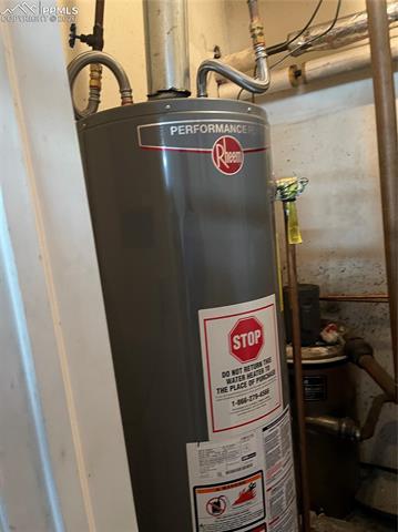 Utilities featuring water heater