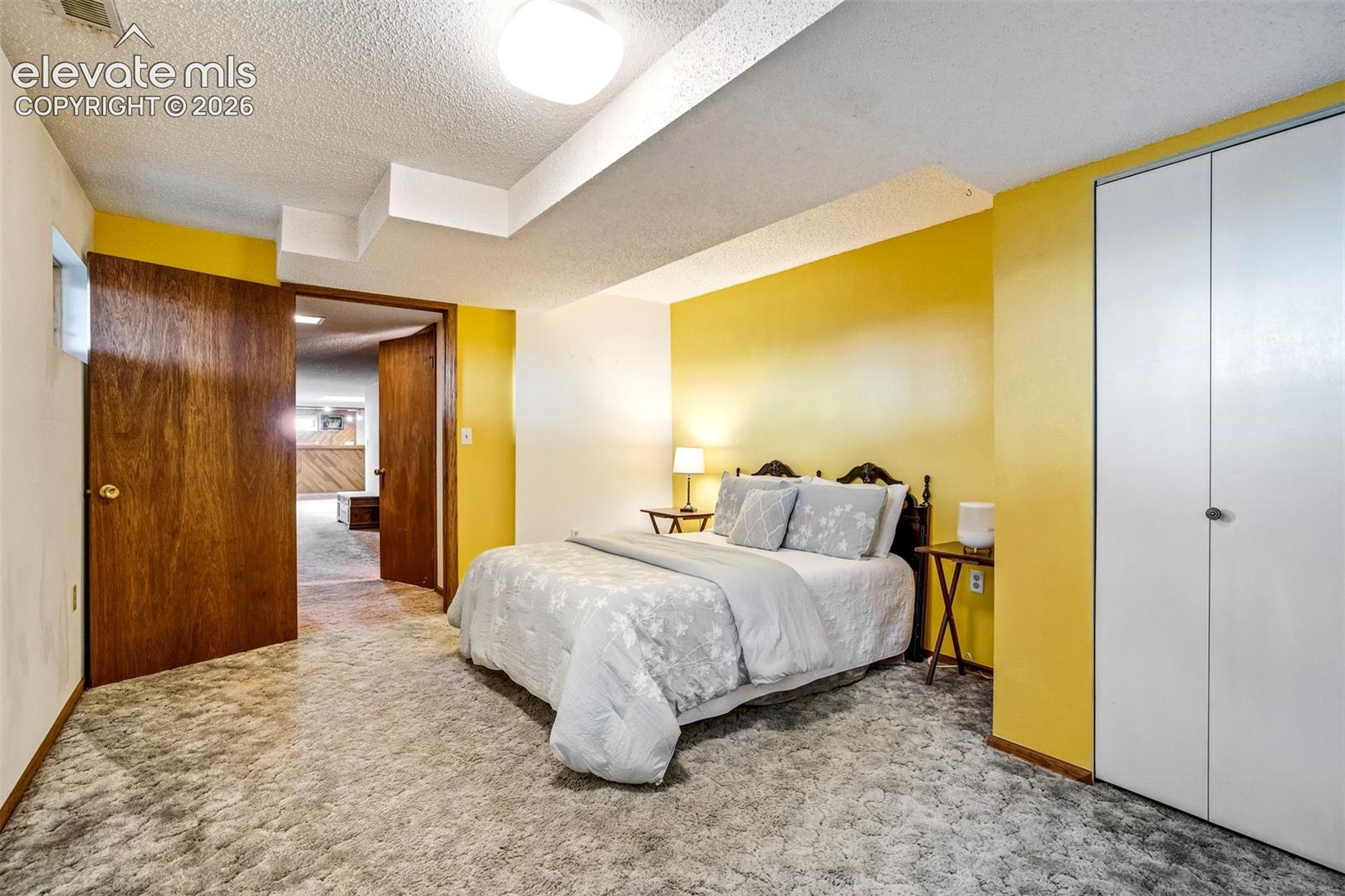 Basement bedroom