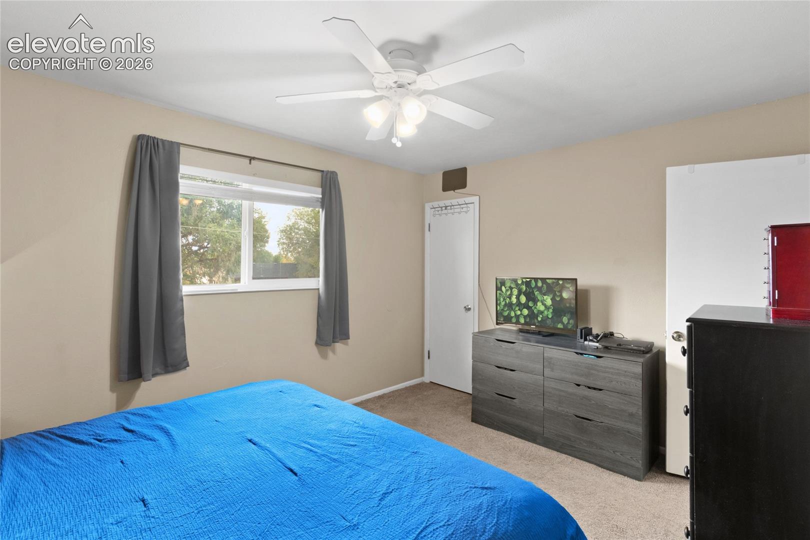 Primary Bedroom with two closets