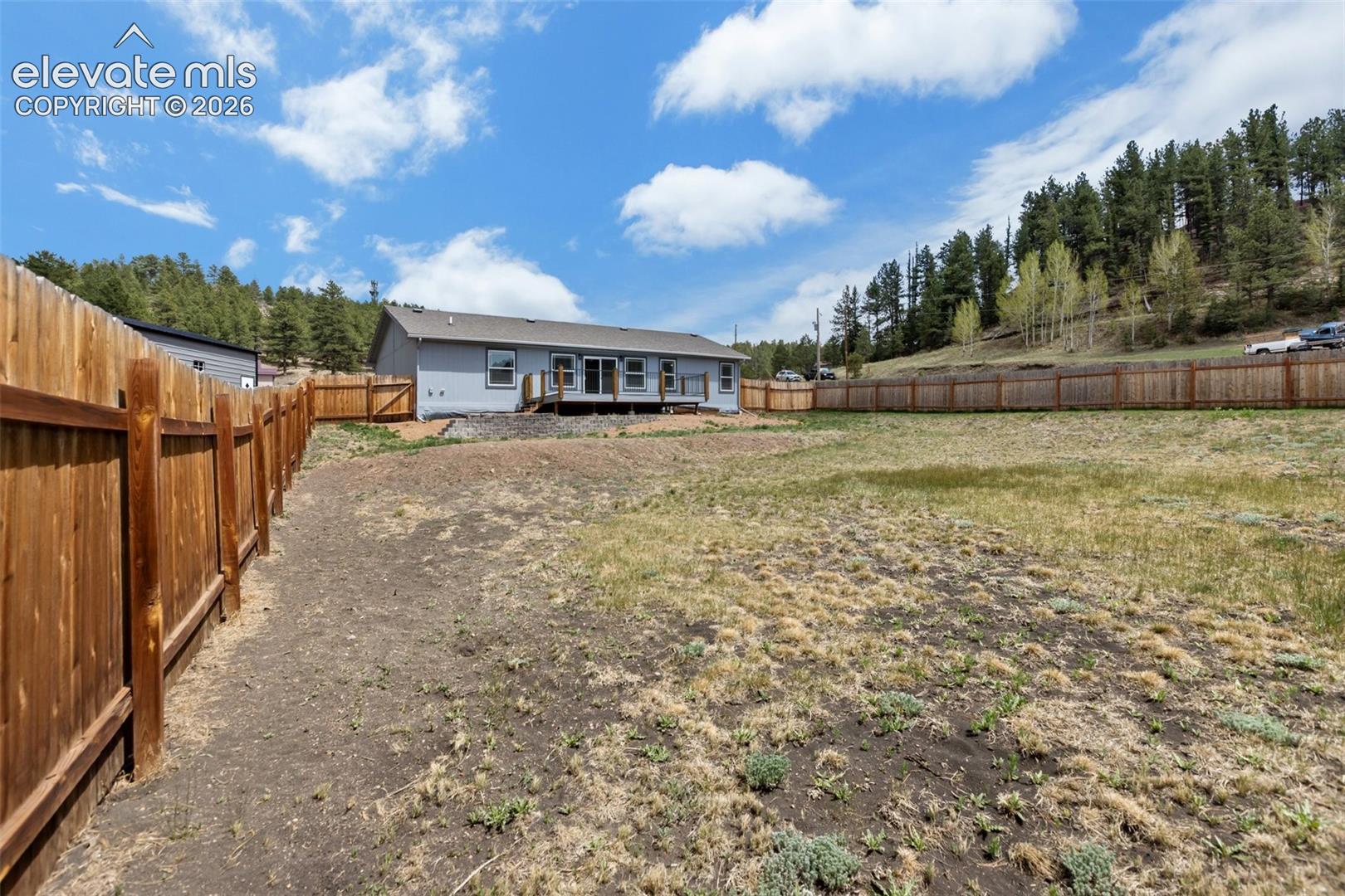 Back yard! Fully fenced!