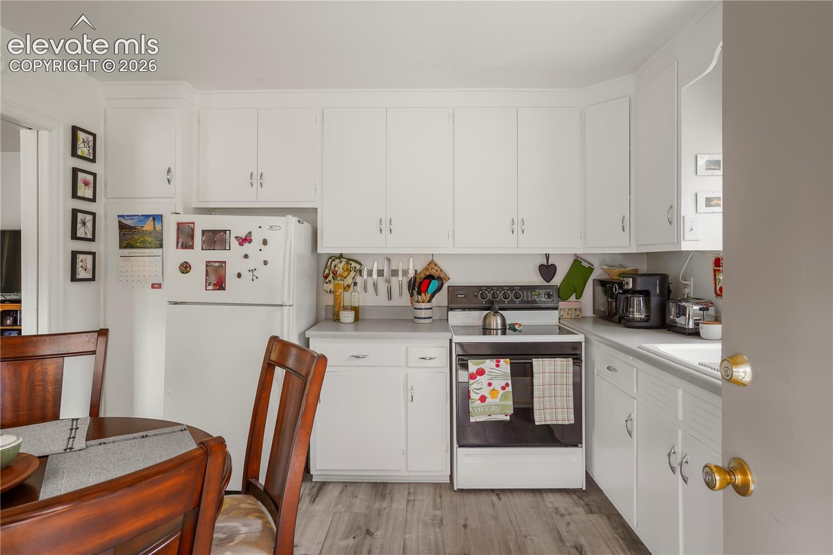 Kitchen features unique and original cabinetry