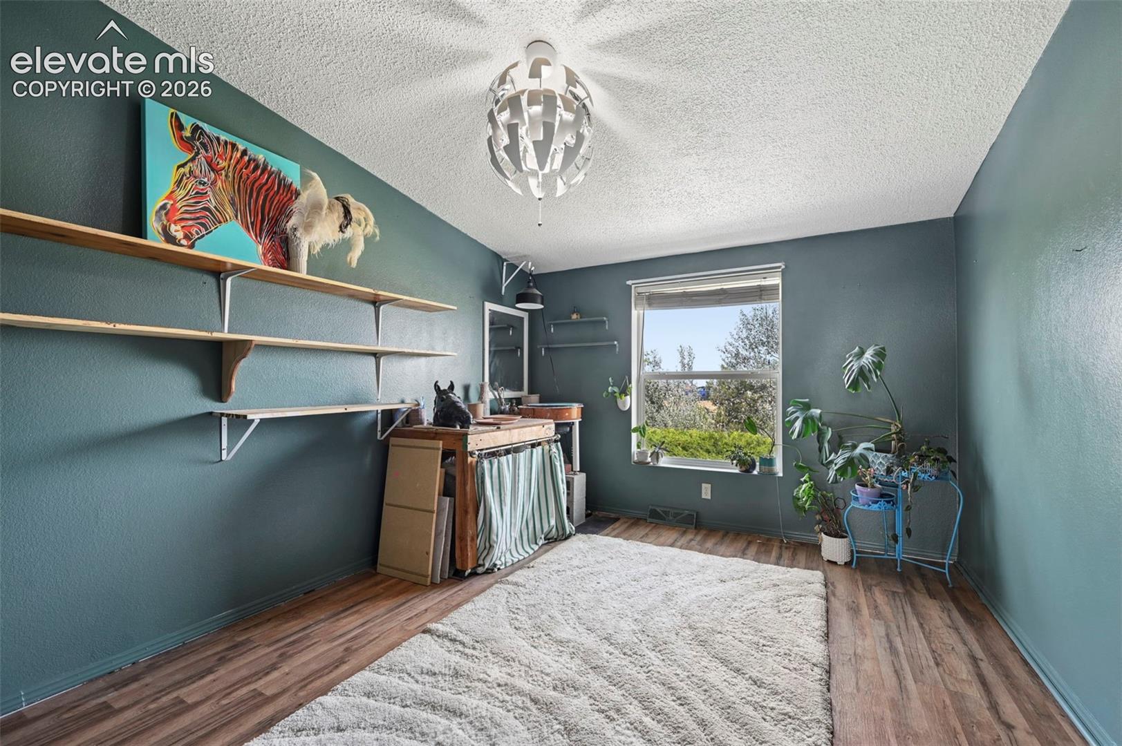 #2 Bedroom with LVP flooring