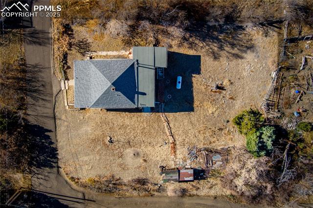 Aerial overview of property's location