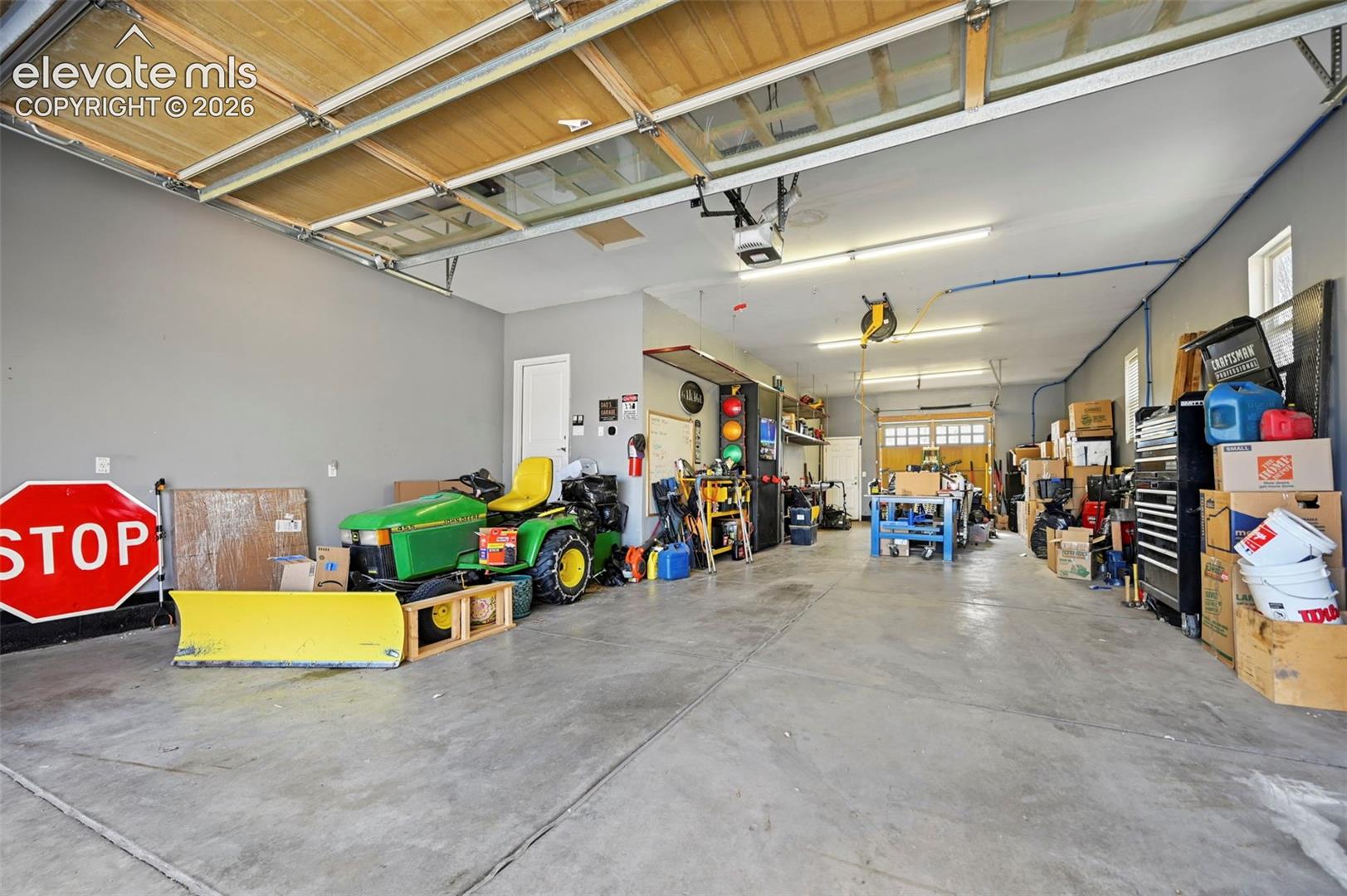 This could be converted back to a pull through garage