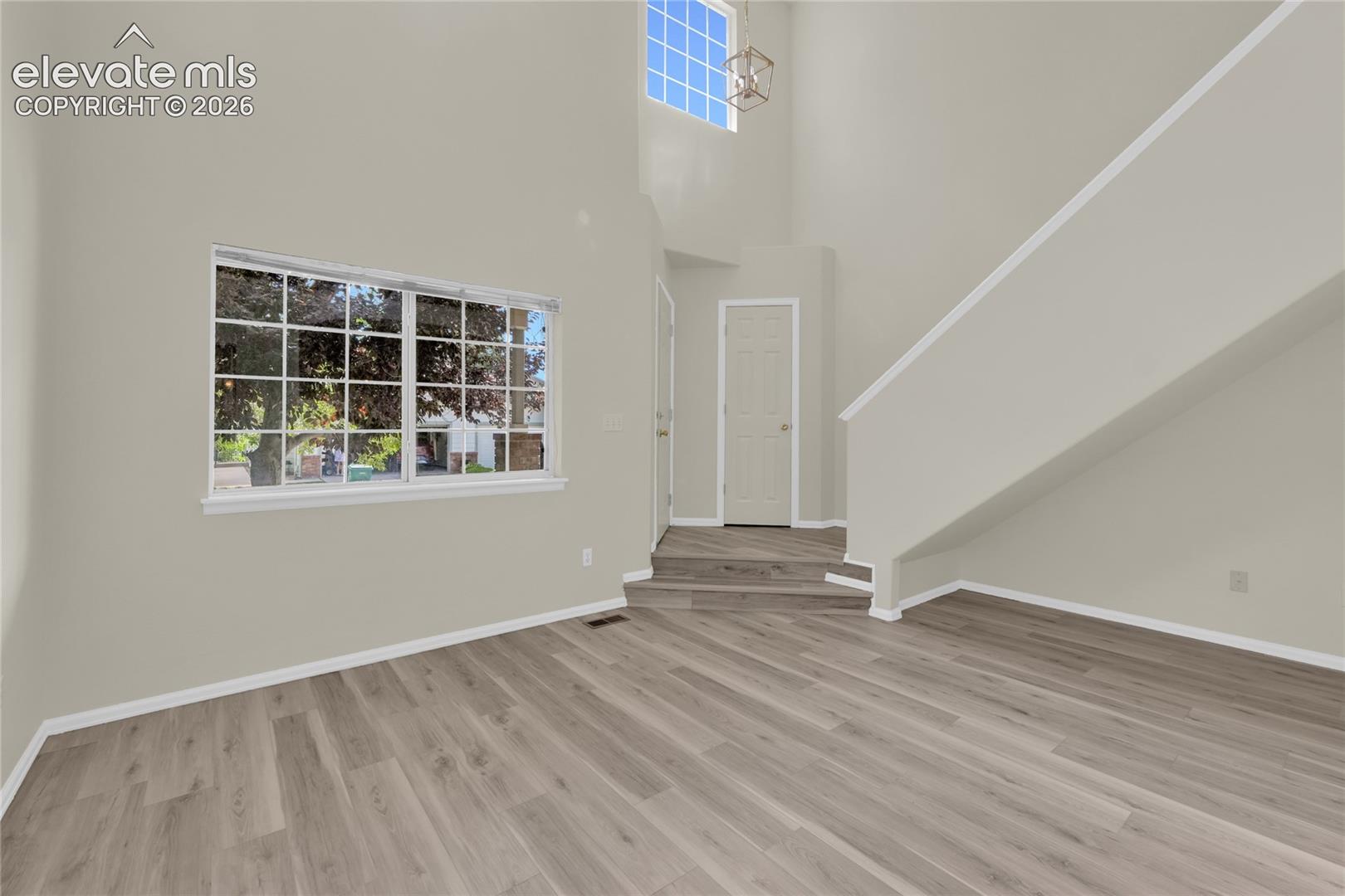 Entry with coat closet