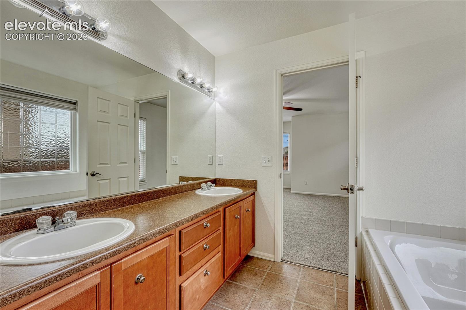 Primary bathroom. 