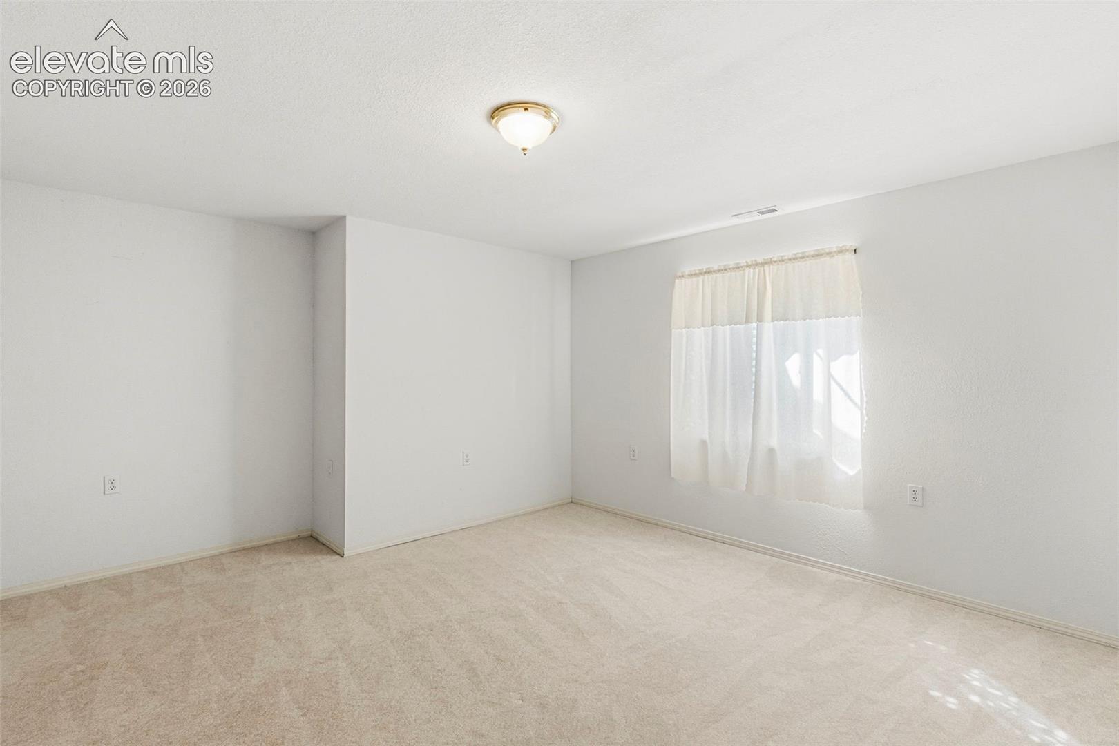 2nd Large basement bedroom w/ walk-in closet