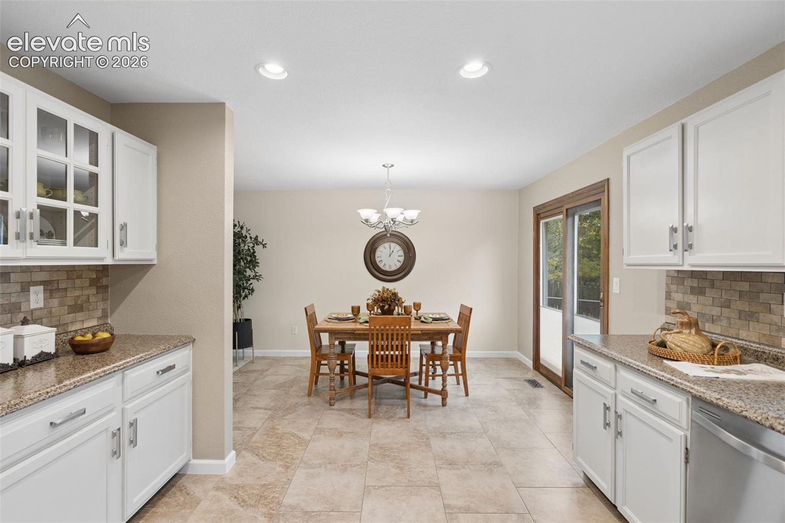 Freshly and professionally painted kitchen cabinets