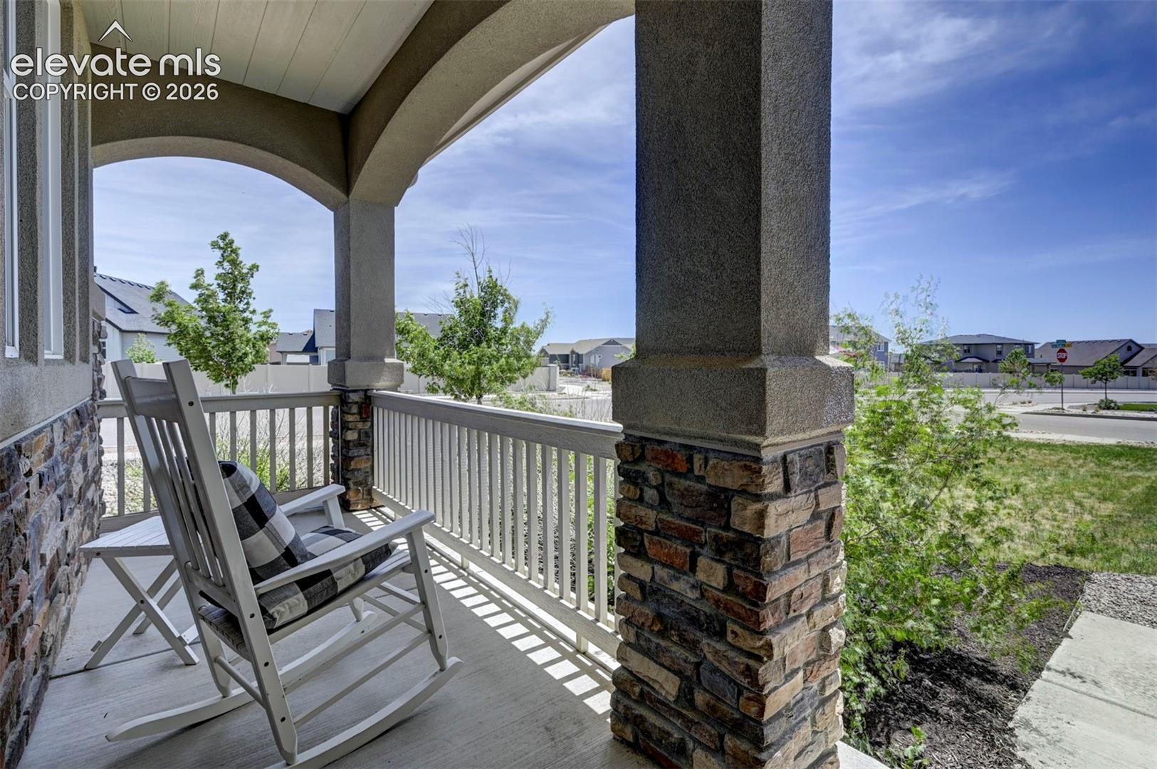 covered front porch