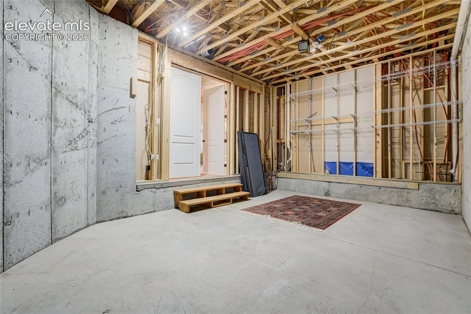 Could be a theater, wine cellar, gym or whiskey tasting room