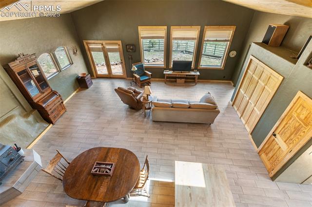 Plenty of light. Walk out from the great room to the main yard. 