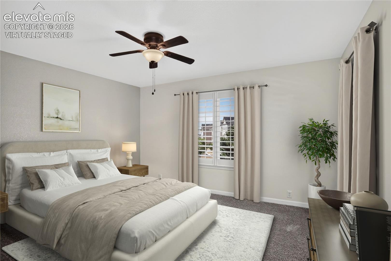 2nd Bedroom - Virtually Staged