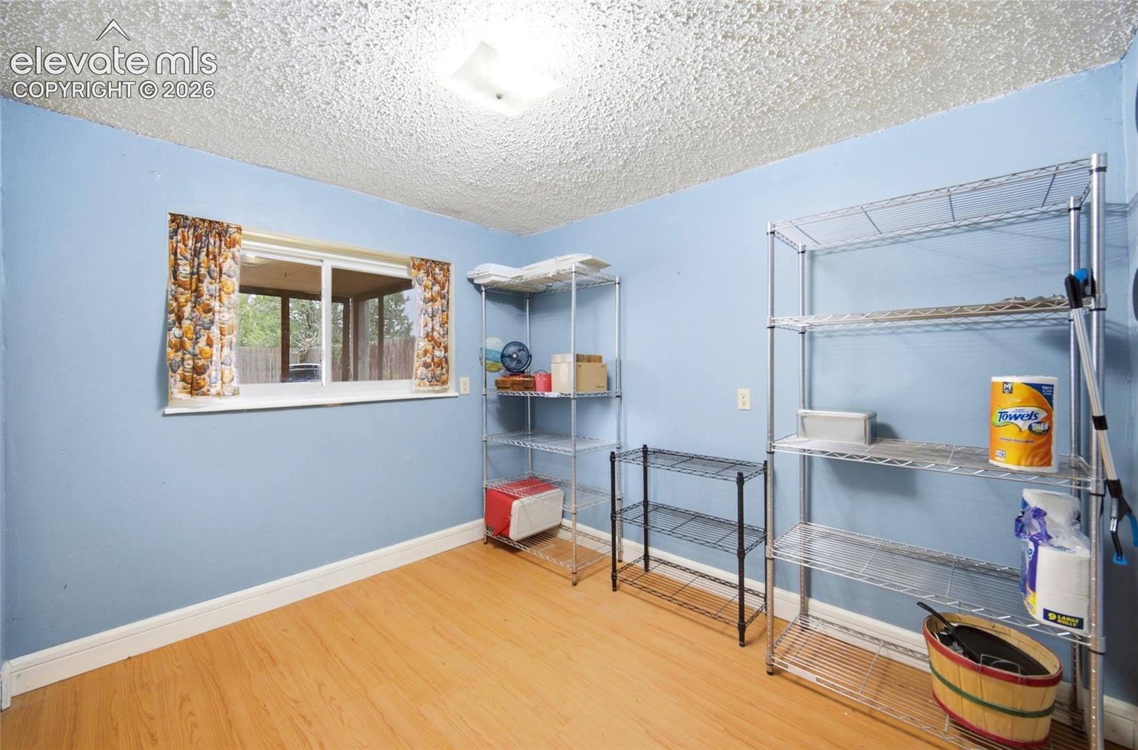 Garden Level Bedroom. 