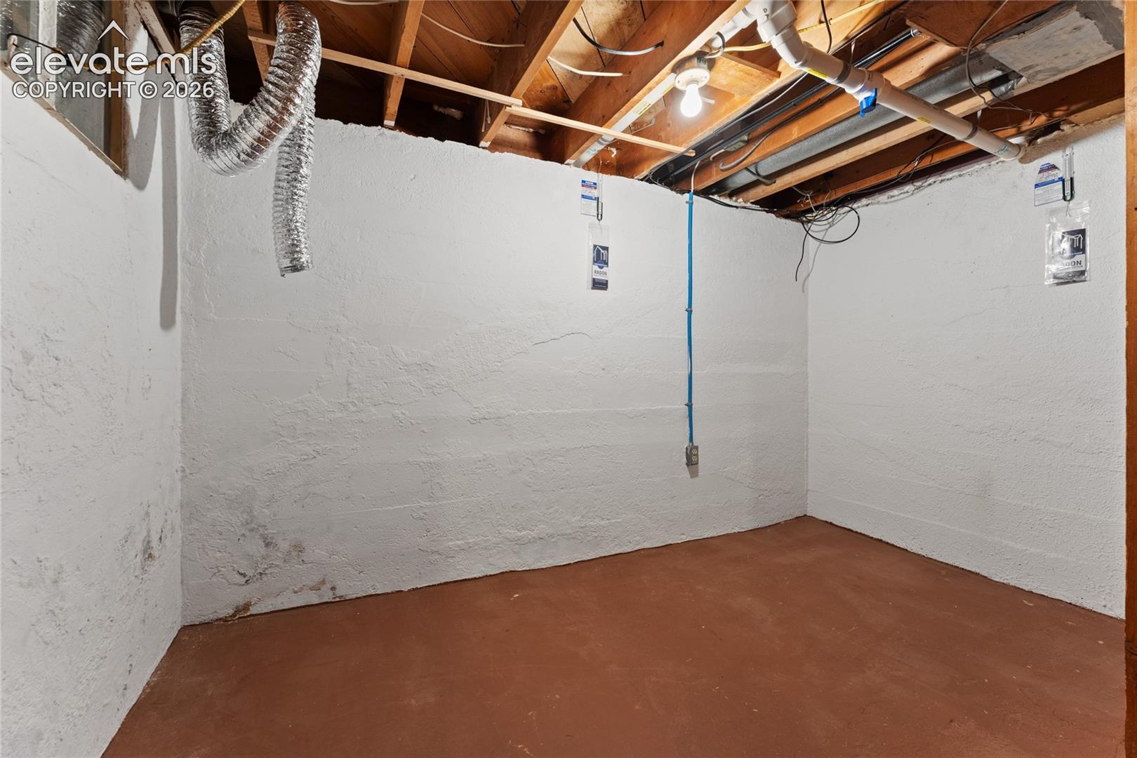 Plenty of room for Washer/Dryer and some storage