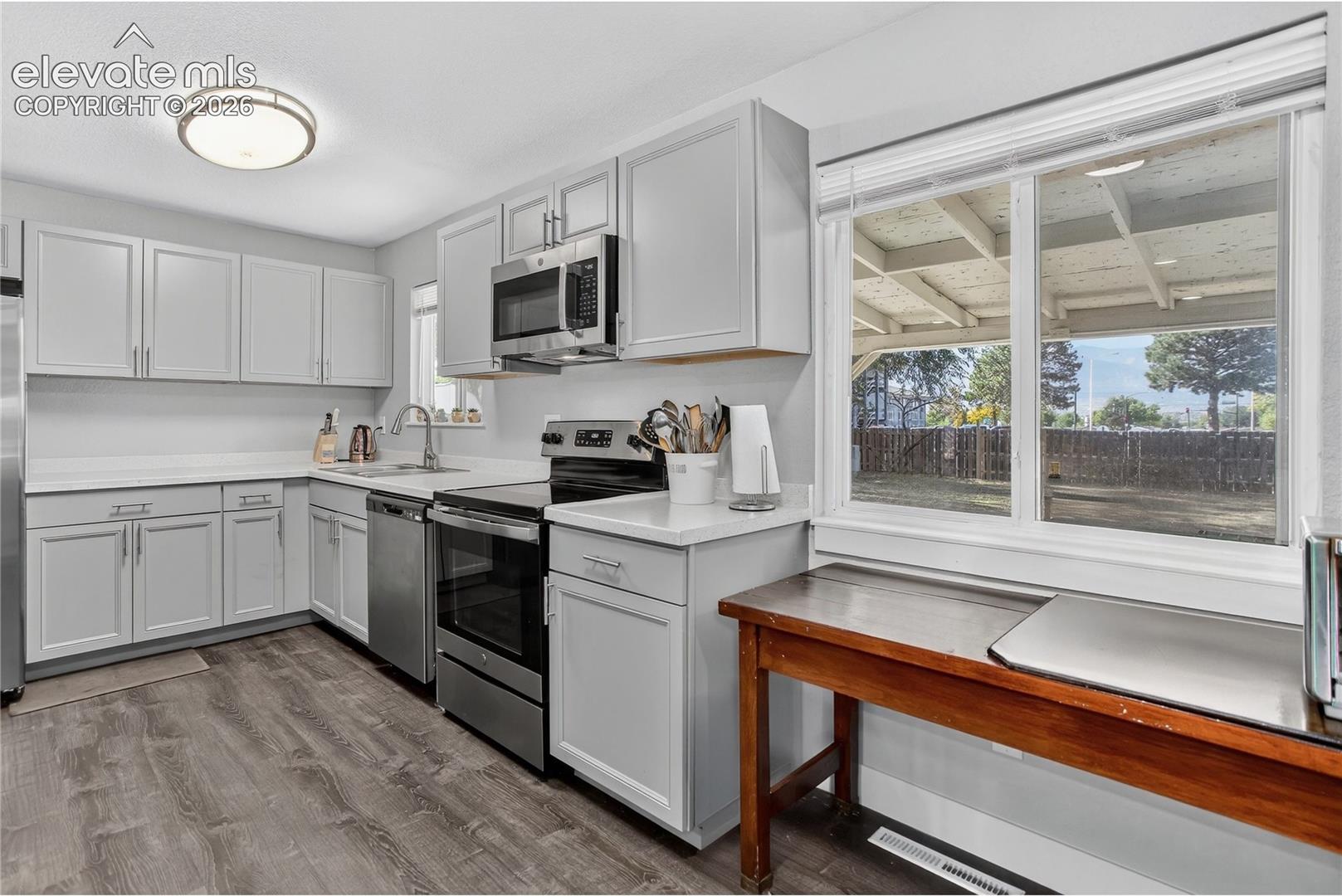 Stainless steel appliances