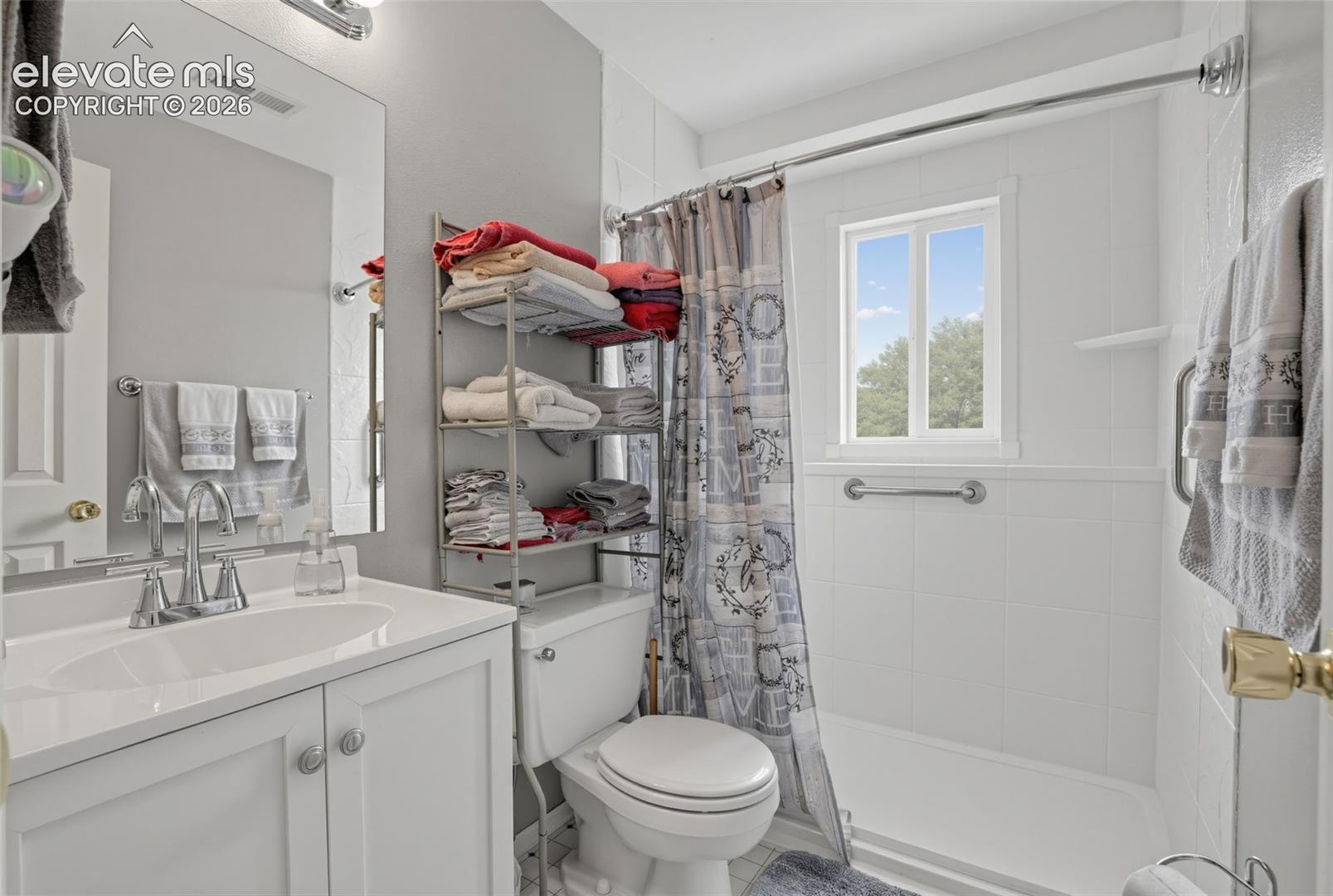 lower level bathroom