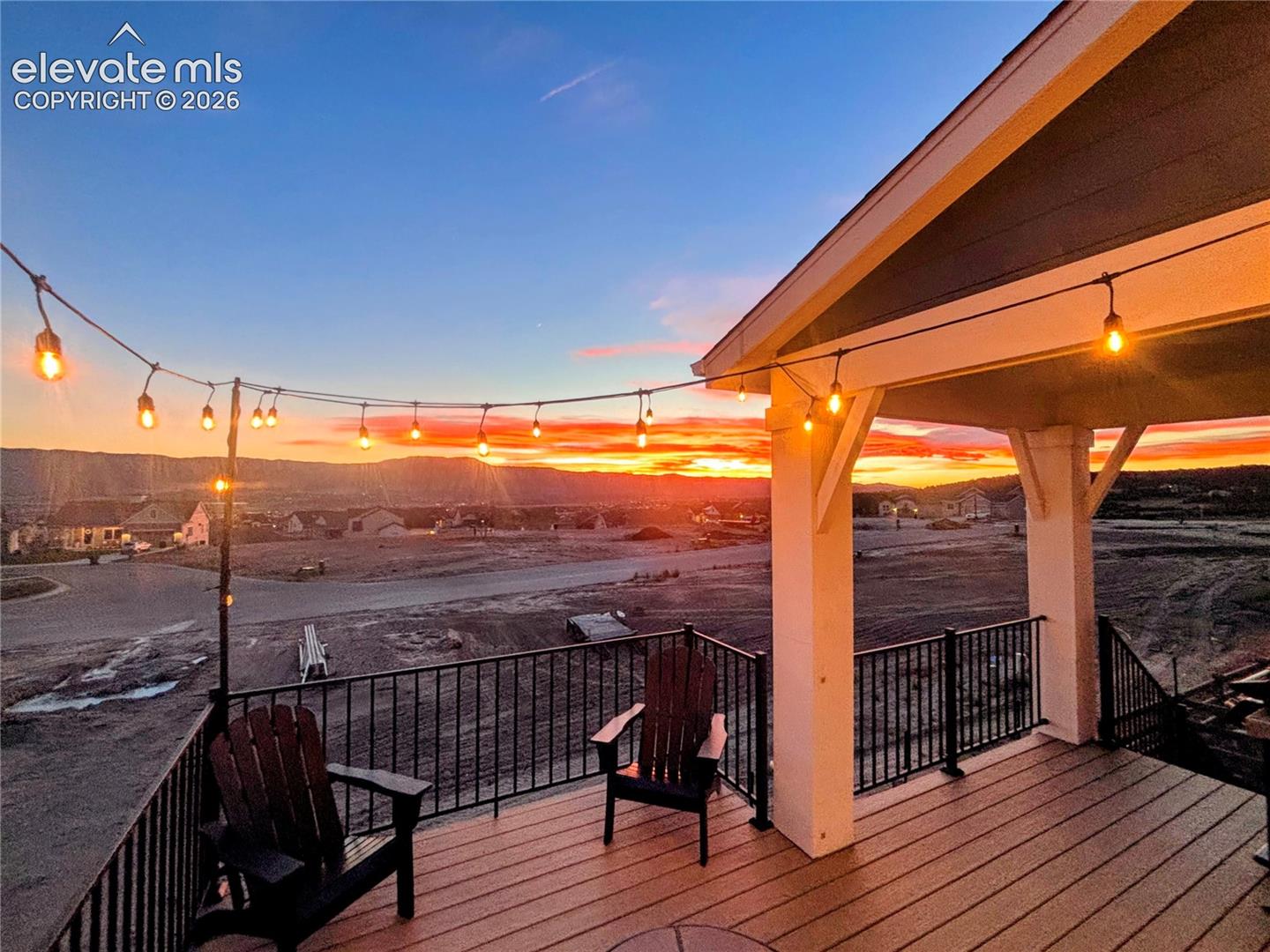 Sunsets from your deck