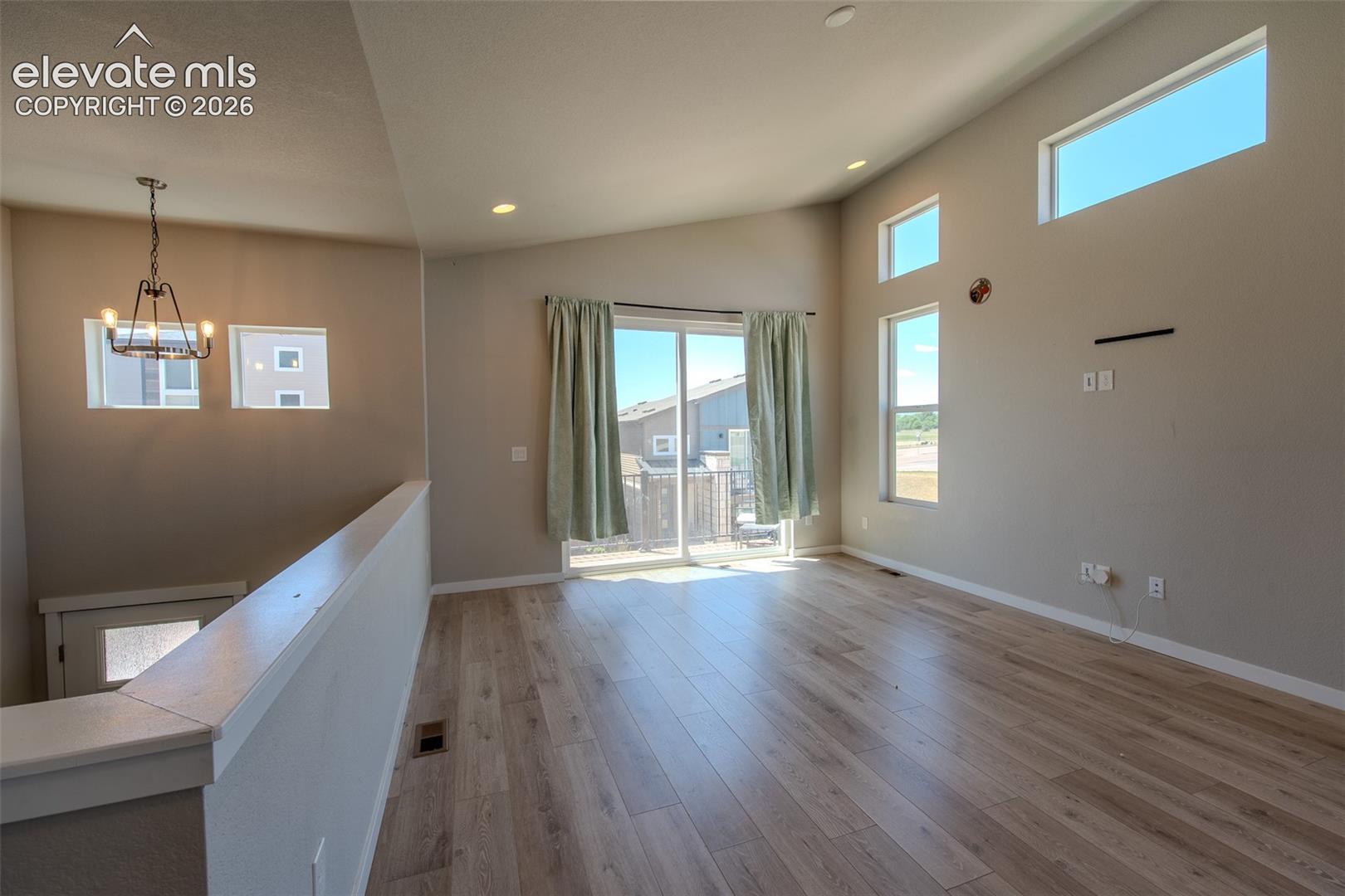 Open floor plan with Living Room/Dining Room, great for entertaining.
