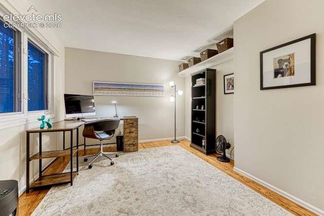 Bedroom 1 on 2nd floor currently being used as an office