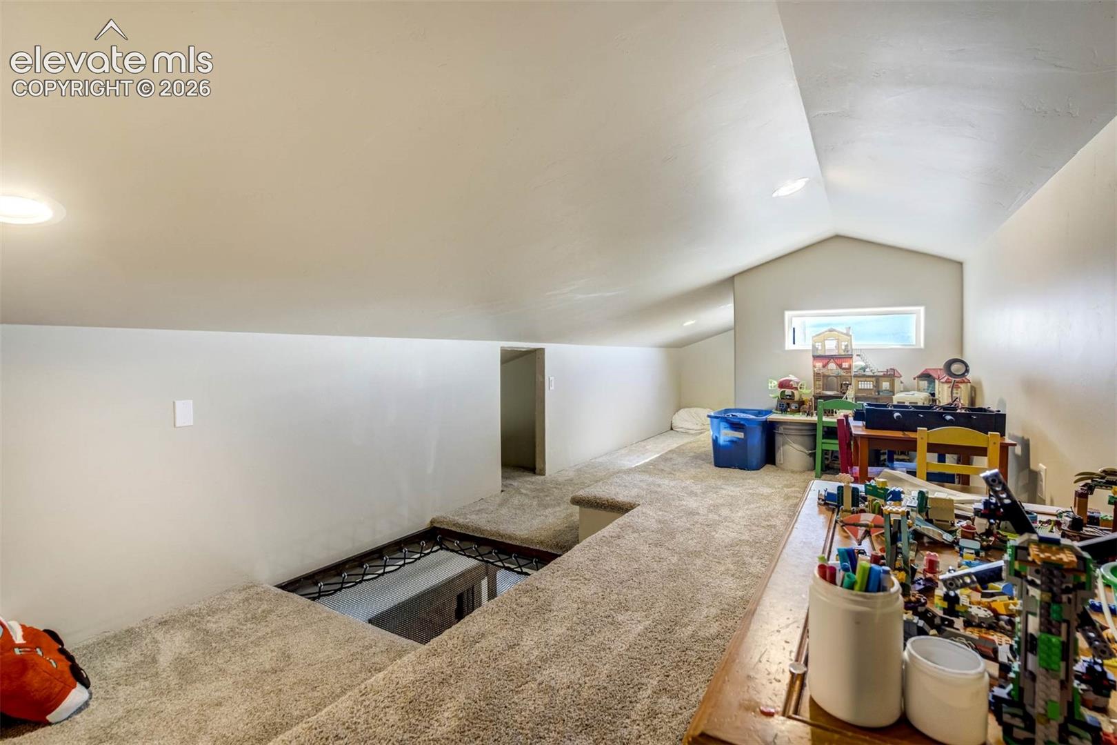 The secret loft is every child's dream come true.
