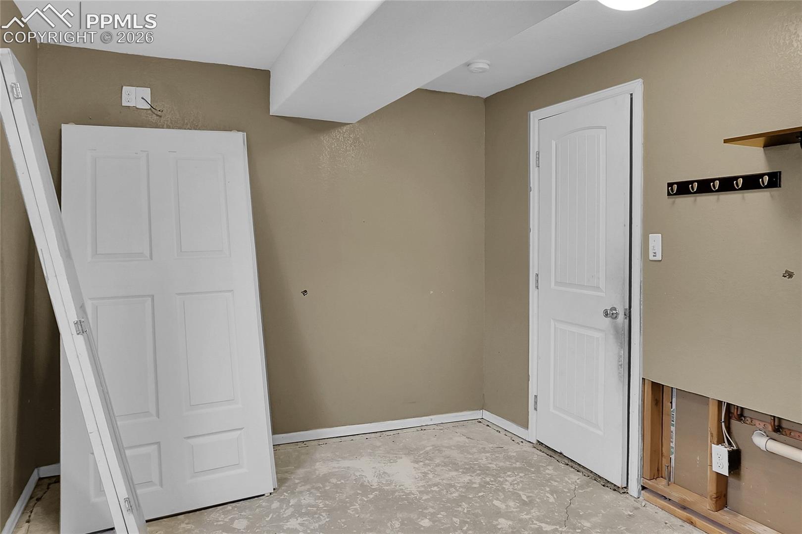 Basement bedroom 1