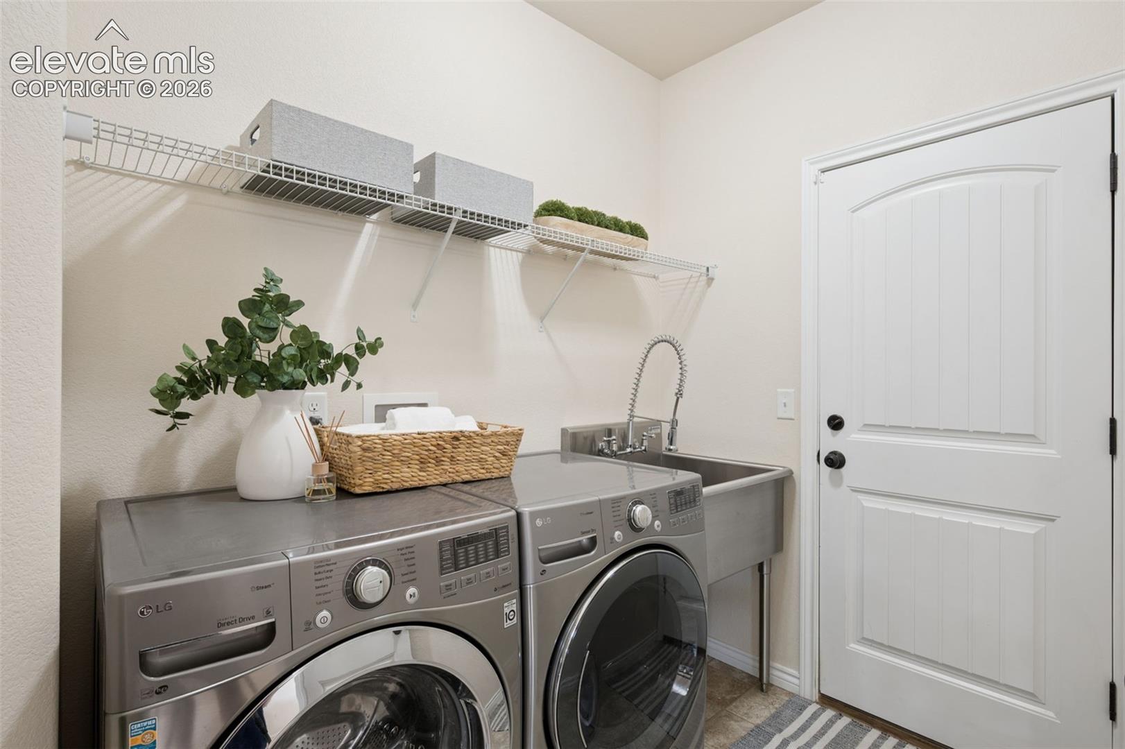 Main Level Laundry off garage! 