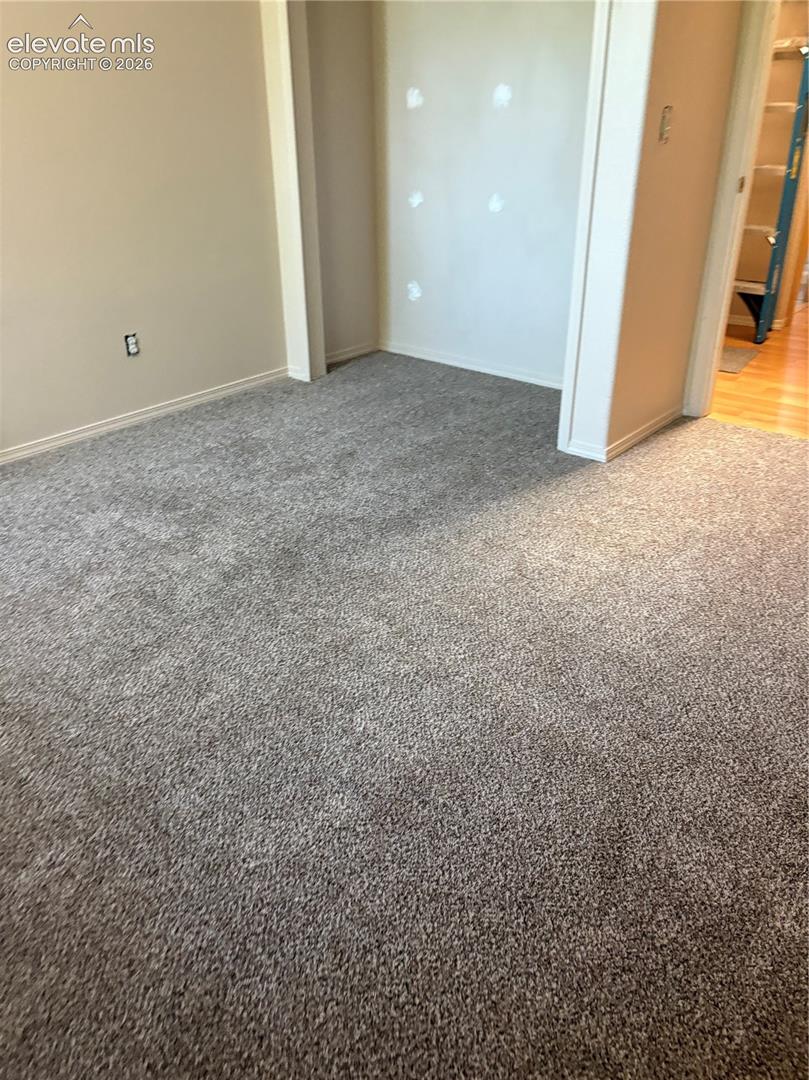 Bedroom to the left as you come up the stairs