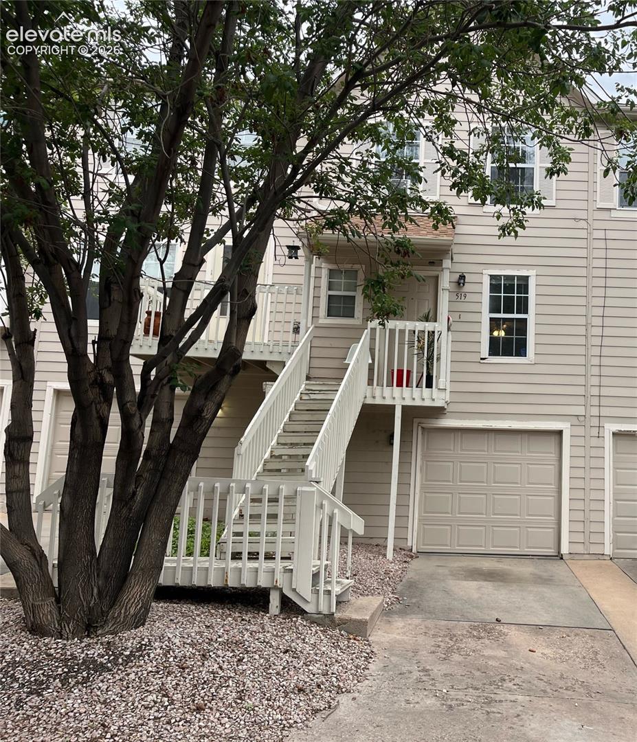 Cozy and affordable, this well-kept 2-bedroom, 2.5-bathroom townhome delivers smart design and effortless living. Step inside to durable luxury vinyl plank flooring running throughout both the main and upper levels, featuring an entry-level aboveground garage and storage space, a comfortable open living area, and a top floor with two private bedrooms and two full baths. Enjoy the incredible financial perk of built-in rental income from day one while you plan your move, with a solid tenant lease in place through January 31, 2027. Perfect for a future owner-occupant looking to lock in a property now and let the current lease help pay down the mortgage ahead of time.