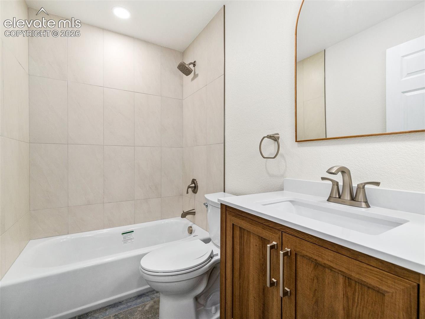 This is a brand new bathroom