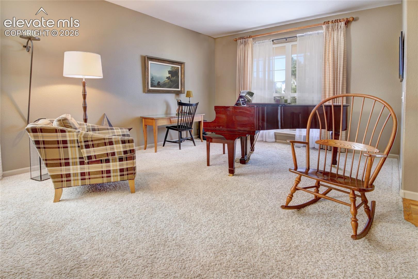 Living room sitting area