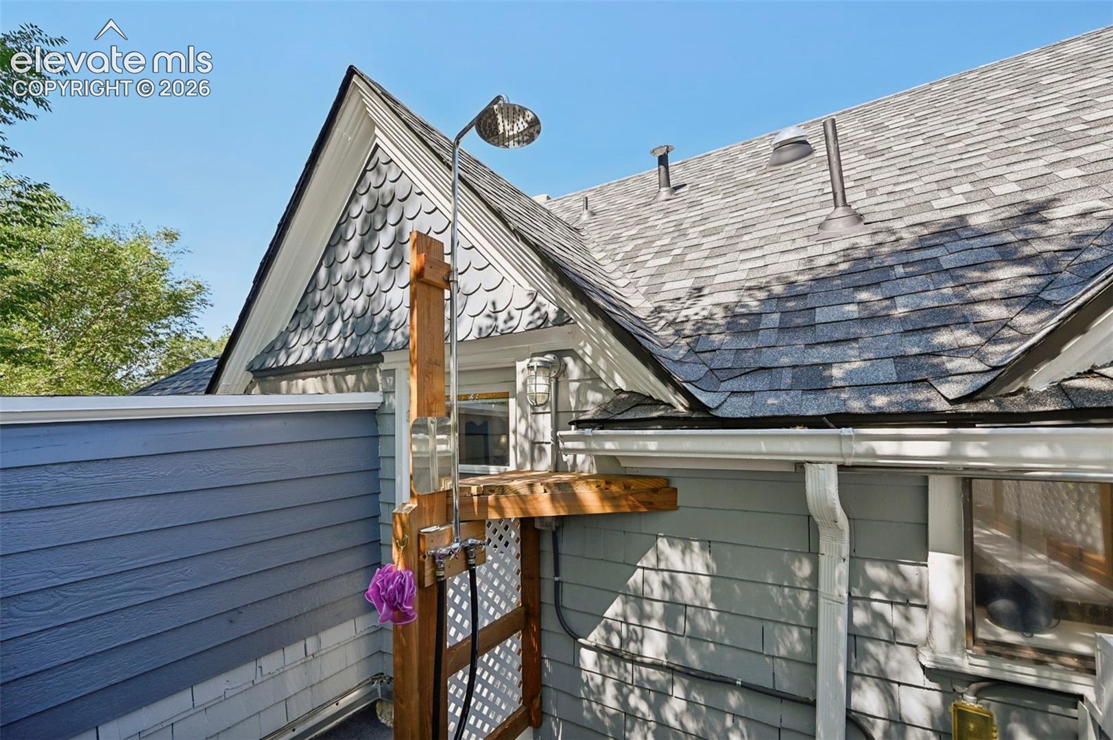 Primary Bathroom Balcony with Outdoor Shower