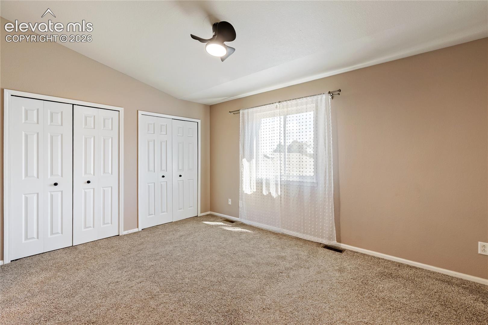 Large primary bedroom. 