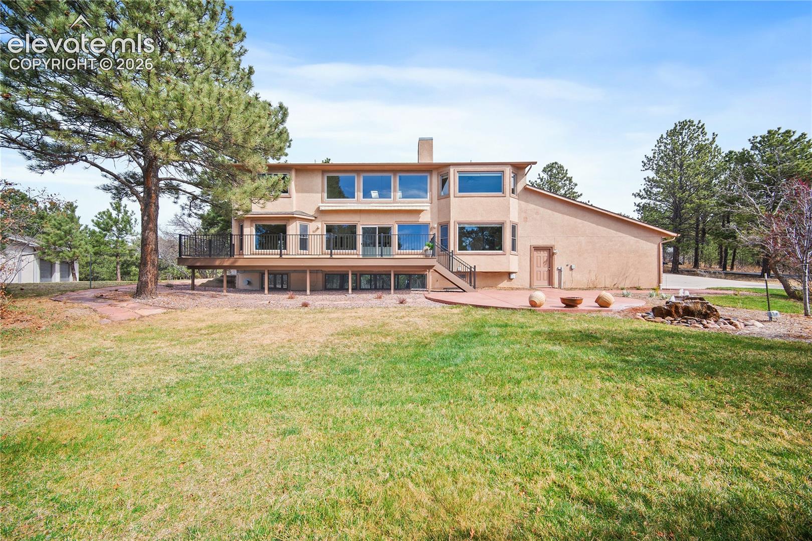 Back of the home