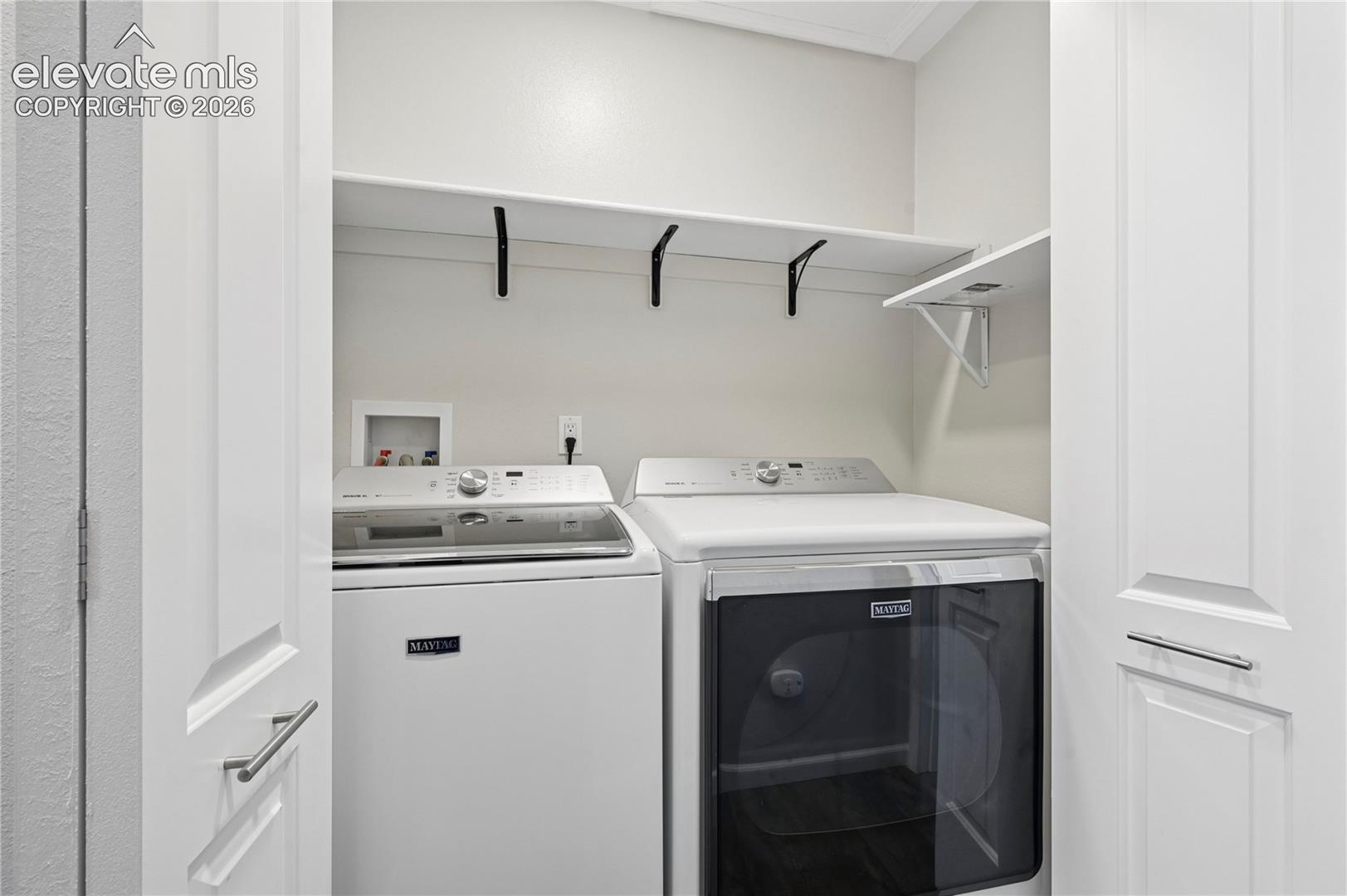 Laundry up with bedrooms