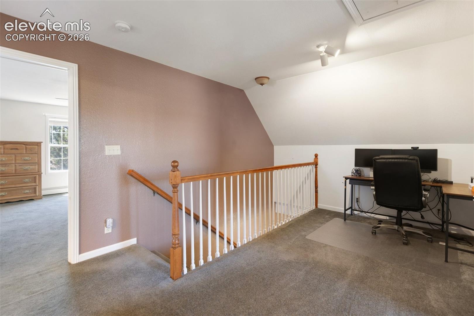 upper foyer area