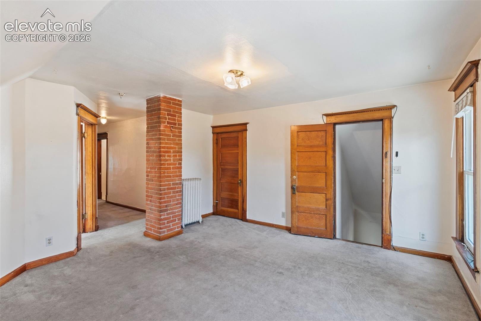 Upper unit living room
