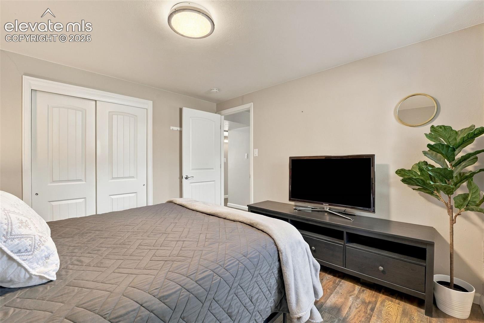 Lower level bedroom.