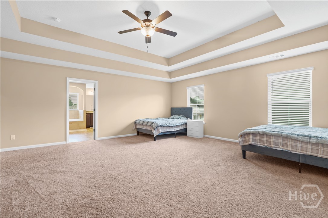 Upstairs Primary Bedroom with Ensuite