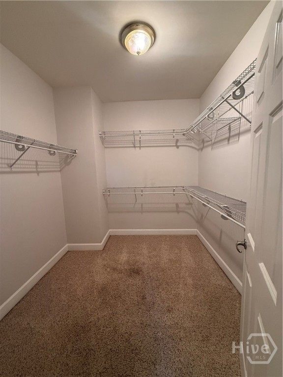 Primary closet