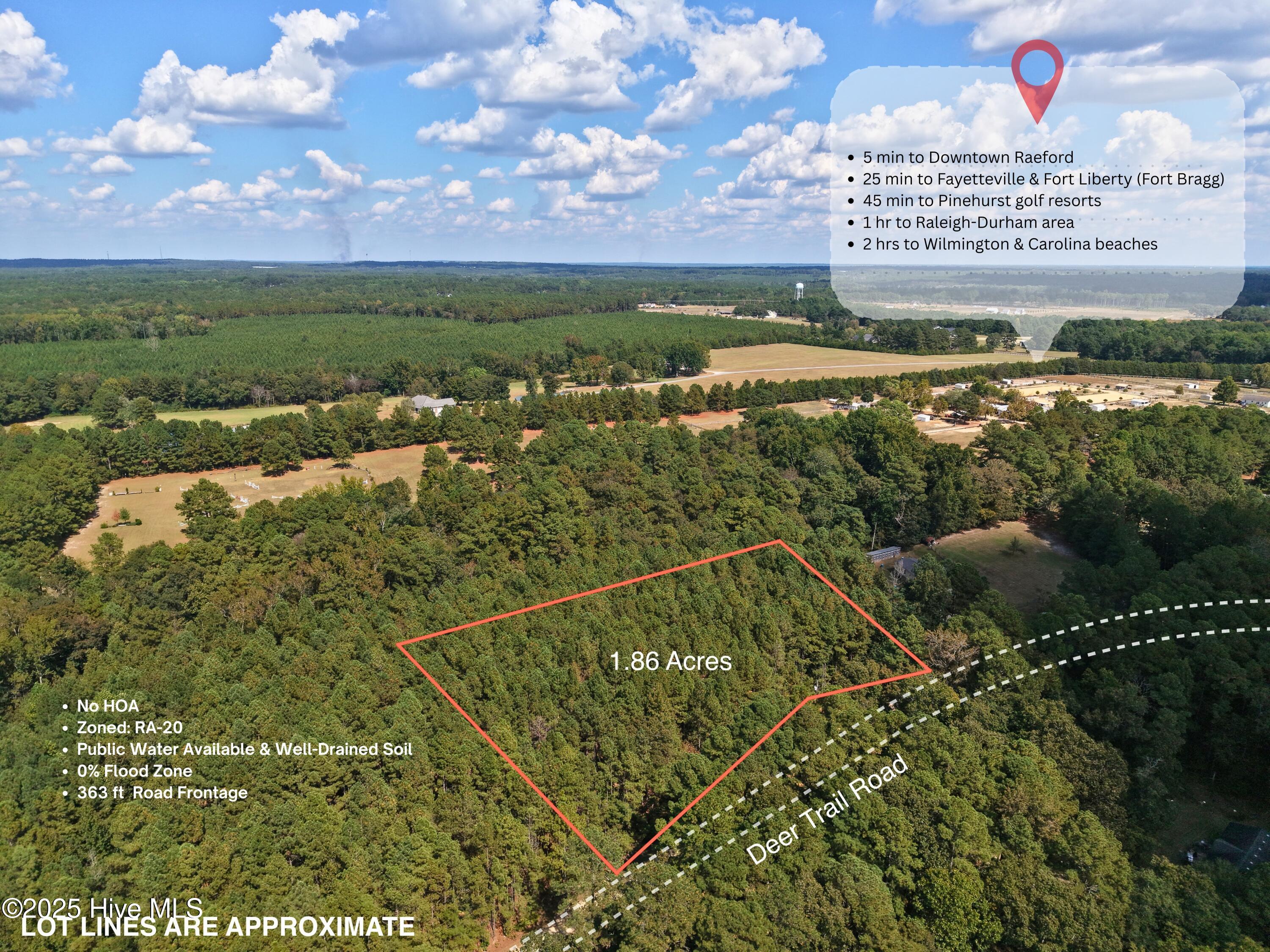 Homes for sale in Raeford, NC | Lot 39 Deer Trl, Raeford, NC 28376 | MLS# 100533398