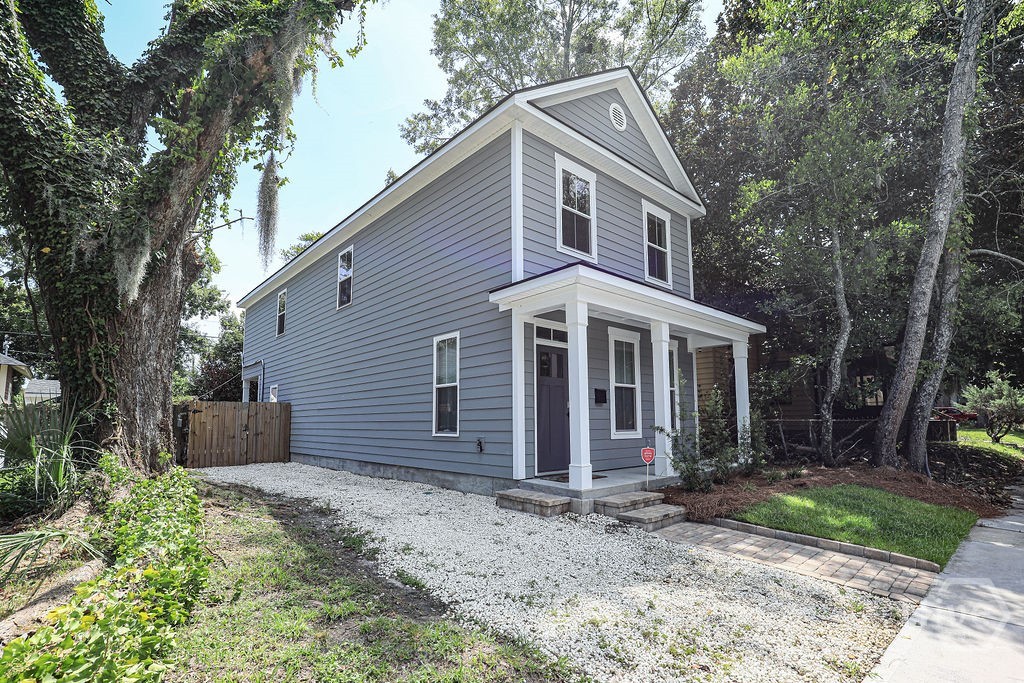 Three off street parking spaces
