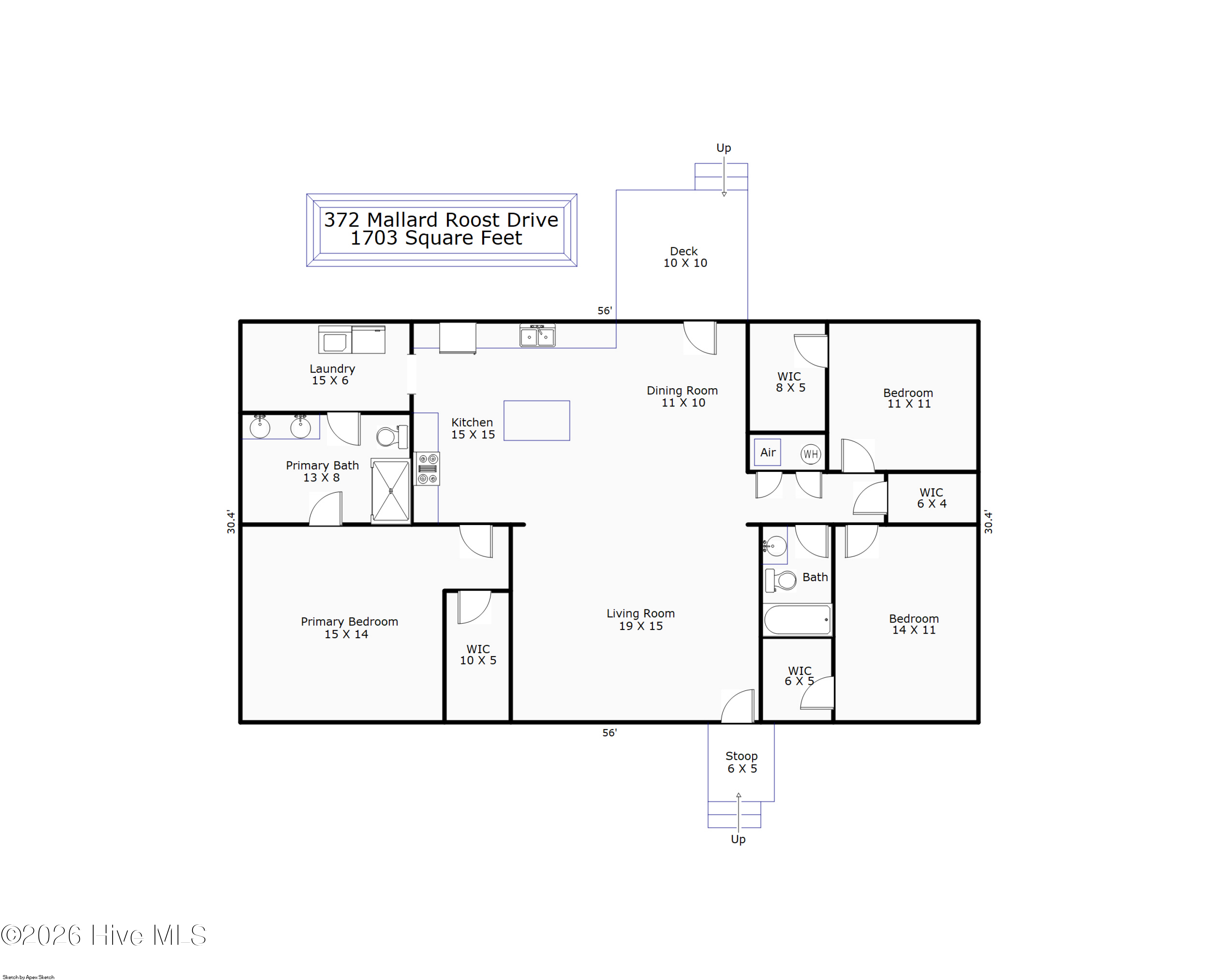 Exterior photo of 372 Mallard Roost Drive, Burgaw, NC 28425. MLS: 100593158