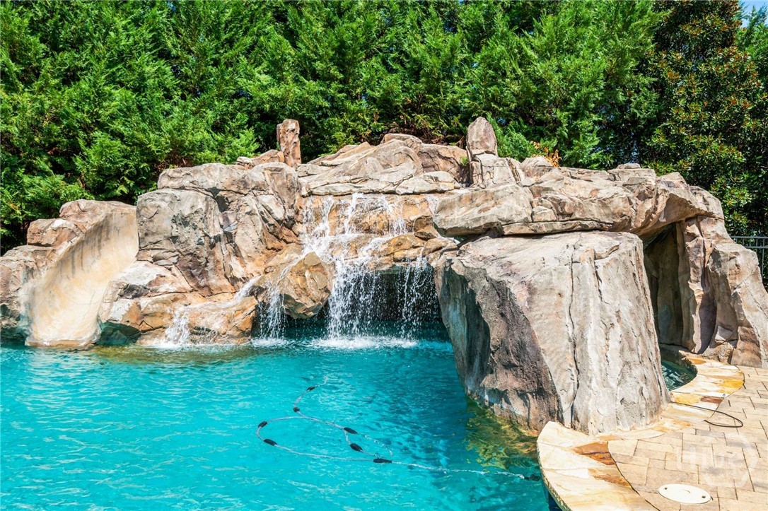 Gorgeous grotto and waterfall!