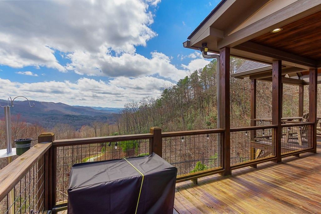 View from deck