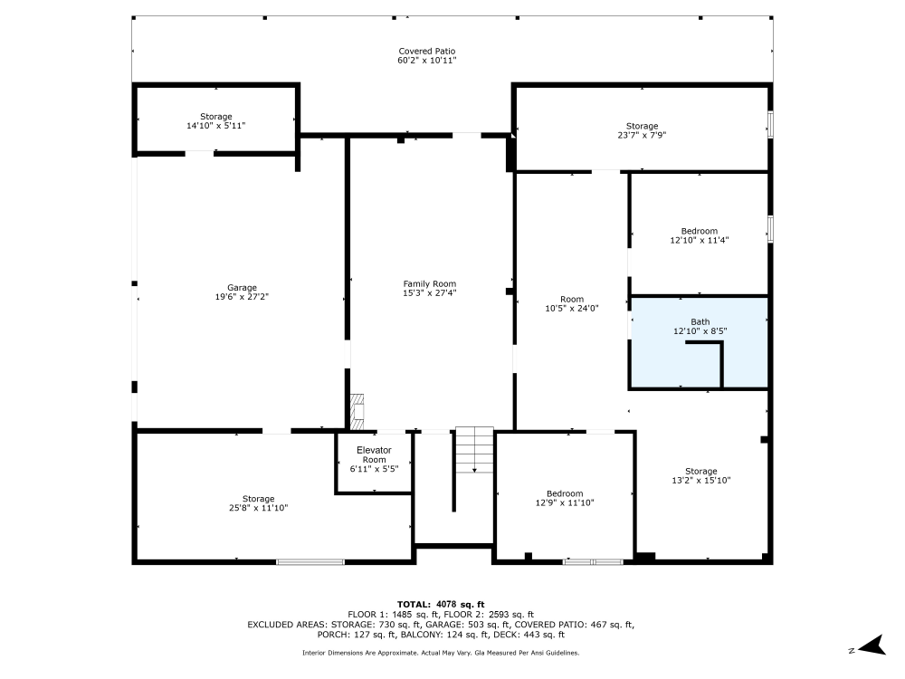 Floor Plan Bottom Floor